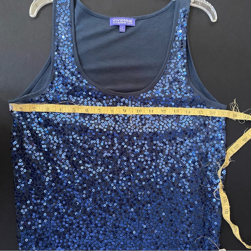 Vivienne Vivienne Tam Sequin Tank Top Women’s NWOT - Picture 4 of 4